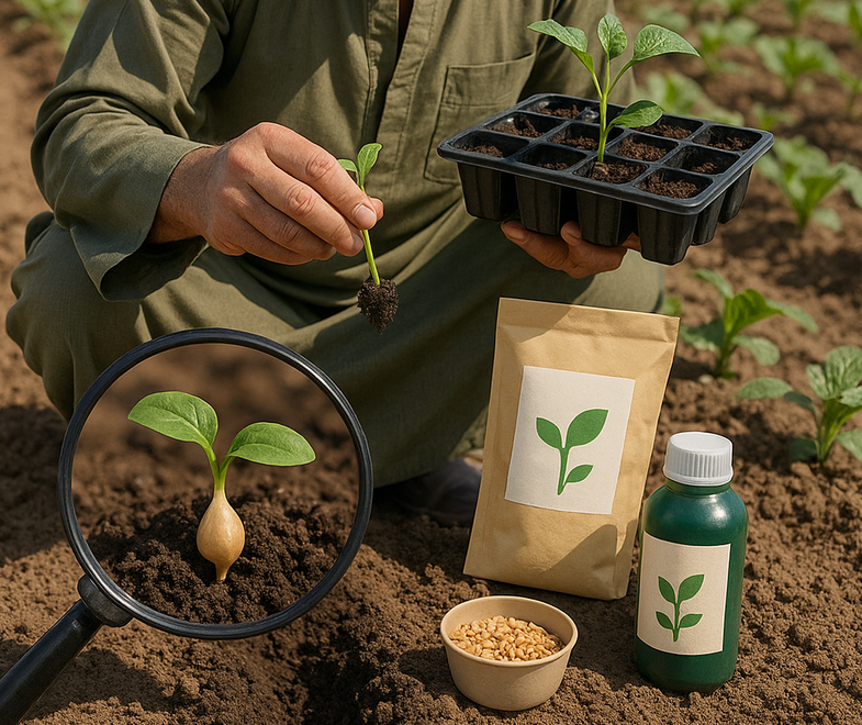 البذور والشتلات